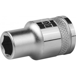 Торцовая головка KRAFTOOL &quot;INDUSTRIE QUALITAT&quot;, Cr-V, FLANK, хромосатинированная, 1/2&quot;, 11 мм 27805-11_z01