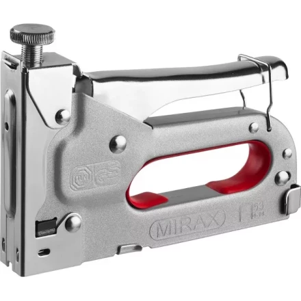 Степлер с регулировкой силы удара, металлический корпус, для тонкой скобы тип 53 (4-14 мм), MIRAX 3144 купить в Нефтеюганске