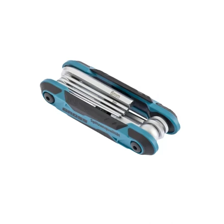 Набор ключей имбусовых Hex 1,5-8 мм CrV складные 8 шт Gross 16412 купить в Нефтеюганске