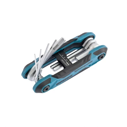 Набор ключей имбусовых Hex 1,5-8 мм CrV складные 8 шт Gross 16412 купить в Нефтеюганске