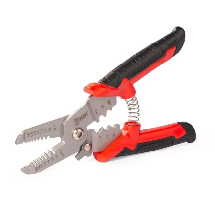 Многофункциональный стриппер КВТ WSS-01 для снятия изоляции с проводов 0.35–6.0 мм (102398) купить в Нефтеюганске