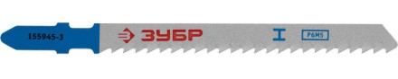 Полотна ЗУБР &quot;ЭКСПЕРТ&quot;, T127D, для эл/лобзика, HSS, по алюминию, мягкому металлу, EU-хвостовик, шаг 3мм, 75мм, 3шт 155945-3 купить в Нефтеюганске