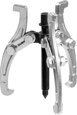 ЗУБР внешний d 25 - 160 мм, внутренний d 45 - 135 мм, шарнирный трехзахватный съемник, Профессионал (43318-110) купить в Нефтеюганске