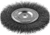 ЗУБР "ПРОФЕССИОНАЛ". Щетка дисковая для точильно-шлифовального станка, витая стальная проволока 0,3мм, 150х12,7мм 35185-150_z02 купить в Нефтеюганске