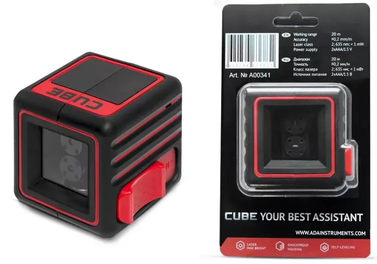Нивелир лазерный ADA Cube Basic Edition купить в Нефтеюганске