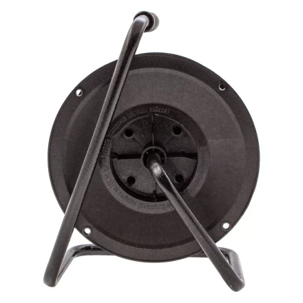 Удлинитель силовой 30 м, 16А, тип УХ10, ПВС, усиленный, на кабельной катушке, 4 розетки без заземления Сибртех 95868 купить в Нефтеюганске