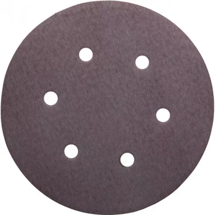 Круг шлифовальный URAGAN "Универсальный водостойкий с покрытием стеарата цинка" на липучке, 6 отв., P320, 150мм, 50шт 907-44113-320-50 купить в Нефтеюганске