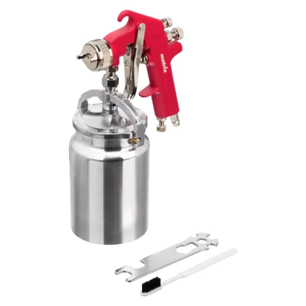 Краскораспылитель HP пневмат. с нижним бачком V= 1 л, сопло диаметром 1.8 мм// Matrix 57323 купить в Нефтеюганске