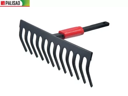 Грабли 12-зубые с телескопической рукояткой р/ч 320 мм длина инструмента 820-1110 мм PALISAD 63037 купить в Нефтеюганске