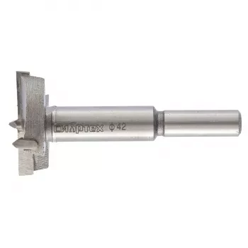 Сверло Форстнера по дереву 42 мм цилиндрический хвостовик СИБРТЕХ 704842 купить в Нефтеюганске