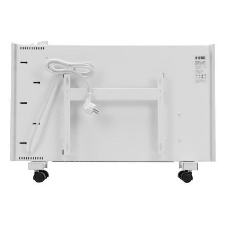 Конвектор электрический Denzel XCE-1500, 230 В, 1500 Вт, X-образный нагреватель белый 98131 купить в Нефтеюганске