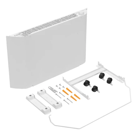 Конвектор электрический Denzel XCE-1500, 230 В, 1500 Вт, X-образный нагреватель белый 98131 купить в Нефтеюганске