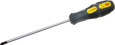 Отвертка STAYER &quot;MAX-GRIP&quot; Regular, Cr-V, намагниченная, PZ №1х200мм 25822-1-200 G купить в Нефтеюганске