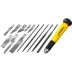 Набор STAYER Нож “MASTER” для точных работ в комплекте с лезвиями различной формы и надфилями, в чехле,38 предметов 09145-H38 купить в Нефтеюганске