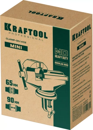 Тиски KRAFTOOL MINI настольные 32713-75 купить в Нефтеюганске