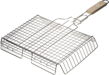 Решетка-гриль GRINDA &quot;BARBECUE&quot;, объемная, нержавеющая сталь, 340х260мм 424732 купить в Нефтеюганске
