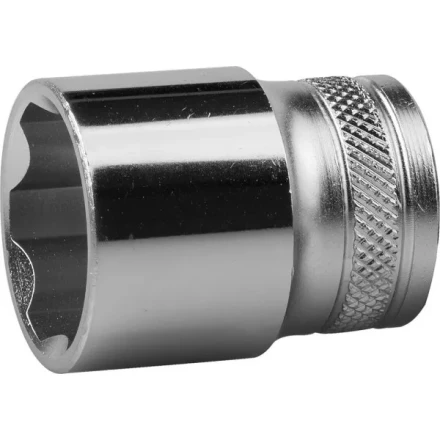 Торцовая головка KRAFTOOL &quot;INDUSTRIE QUALITAT&quot;, Cr-V, FLANK, хромосатинированная, 1/2&quot;, 23 мм 27805-23_z01 купить в Нефтеюганске