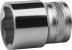 Торцовая головка KRAFTOOL &quot;INDUSTRIE QUALITAT&quot;, Cr-V, FLANK, хромосатинированная, 1/2&quot;, 23 мм 27805-23_z01 купить в Нефтеюганске