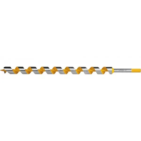 Сверло по дереву "Spiral", спираль Левиса, HEX хвостовик, STAYER Professional 29475-450-25, d=25х450мм 29475-450-25 купить в Нефтеюганске