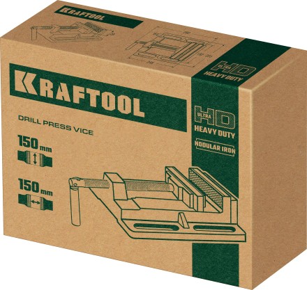 Тиски KRAFTOOL станочные 32715-150 купить в Нефтеюганске