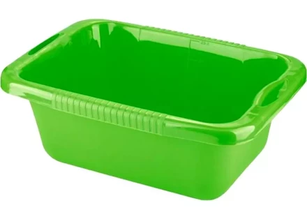 Таз пластмассовый прямоугольный 25л, зеленый ТМ Elfe 92990 купить в Нефтеюганске