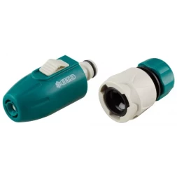 Наконечник поливочный RACO &quot;Original&quot;, регулируемый, Mini, с соединителем, 1/2&quot; 4255-55378B