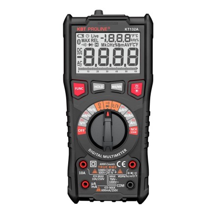 Мультиметр цифровой КВТ KT 132А с True RMS (91917) купить в Нефтеюганске