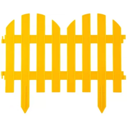 Забор декоративный GRINDA &quot;ПАЛИСАДНИК&quot;, 28x300см, желтый 422205-Y купить в Нефтеюганске