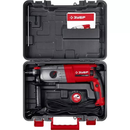 ЗУБР 32 мм, 1200 Вт, перфоратор SDS Plus, мет. корпус (П-32-1200 М) купить в Нефтеюганске