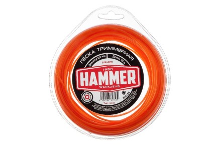 Леска для триммеров HAMMER 216-820 купить в Нефтеюганске