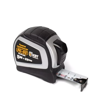 Рулетка строительная РС-03-5х25 КВТ купить в Нефтеюганске
