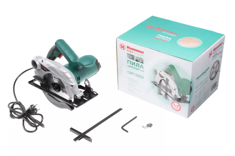 Пила циркулярная HAMMER CRP1300D купить в Нефтеюганске