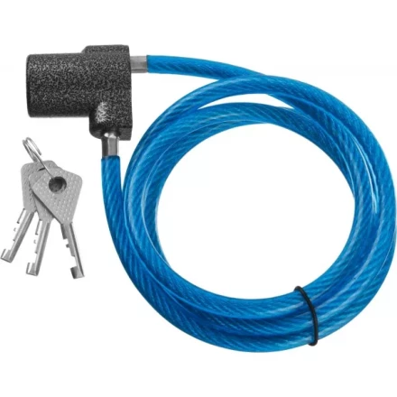 Замок тросовый, длина троса - 1260мм, дисковый механизм секрета, ВС2-6А-02 37220-6-02 купить в Нефтеюганске