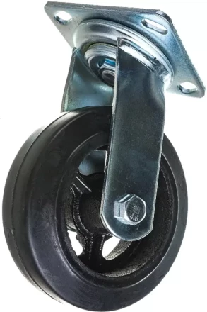 Колесо большегрузное поворотное SCd 63 150 мм обрезиненное РФ 1030008 купить в Нефтеюганске