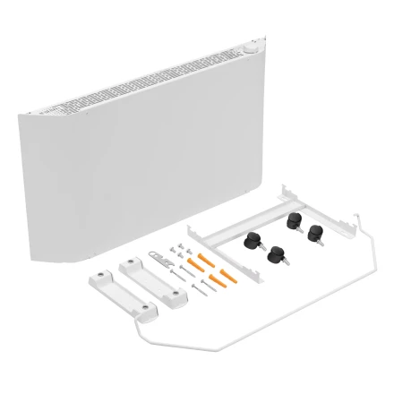 Конвектор электрический Denzel XCE-2000, 230 В, 2000 Вт, X-образный нагреватель белый 98132 купить в Нефтеюганске