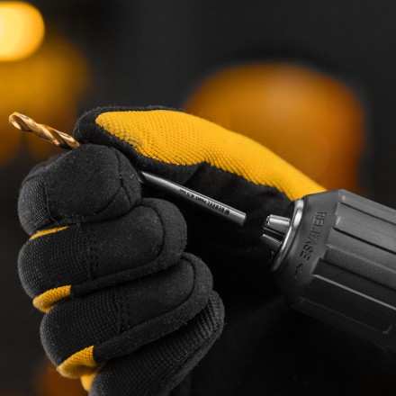 Сверло спиральное по металлу Denzel 4,5 x 80 мм, Р6М5, Golden Tip, 718231 купить в Нефтеюганске