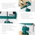 Тиски KRAFTOOL PRECISION шарнирно-поворотные 32711-75 купить в Нефтеюганске
