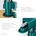 Тиски KRAFTOOL PRECISION шарнирно-поворотные 32711-75 купить в Нефтеюганске