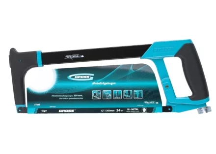 Ножовка по металлу &quot;PIRANHA&quot;, 300 мм, обрезиненная рукоятка и захват GROSS 77600 купить в Нефтеюганске