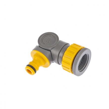 Соединитель штуцерный с внутренней резьбой 1/2&quot; - 3/4&quot; с шарниром PALISAD LUXE 66247 купить в Нефтеюганске