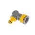 Соединитель штуцерный с внутренней резьбой 1/2&quot; - 3/4&quot; с шарниром PALISAD LUXE 66247 купить в Нефтеюганске