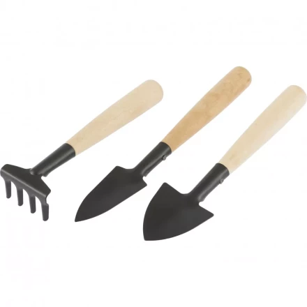 Набор по уходу за комнатными растениями деревянная рукоятка (лопатка, пика, грабли) Palisad 63042 купить в Нефтеюганске