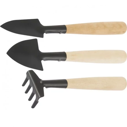 Набор по уходу за комнатными растениями деревянная рукоятка (лопатка, пика, грабли) Palisad 63042 купить в Нефтеюганске