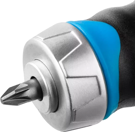 Набор ЗУБР &quot;ПРОФЕССИОНАЛ&quot;: Отвертка реверсив с двухкомп рукоят, насадки, CrMo, рукоят с отсеком для хранения бит, 38 предметов 25352-H38 купить в Нефтеюганске