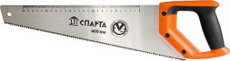 Ножовка по дереву 500 мм 7-8 TPI зуб-2D каленый зуб линейка двухкомпонентная рукоятка SPARTA 235035