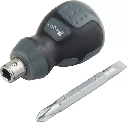 Отвертка комбинированная SL6,0 / Ph2 х 38 мм CrМо двухкомп. рукоятка MATRIX MASTER 11581 купить в Нефтеюганске