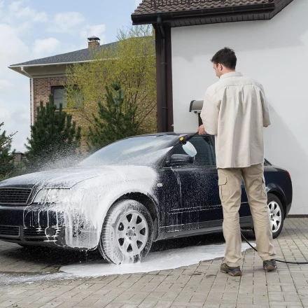 Пенокомплект Denzel FP-700, для моечных машин высокого давления, универсальный 58302 купить в Нефтеюганске