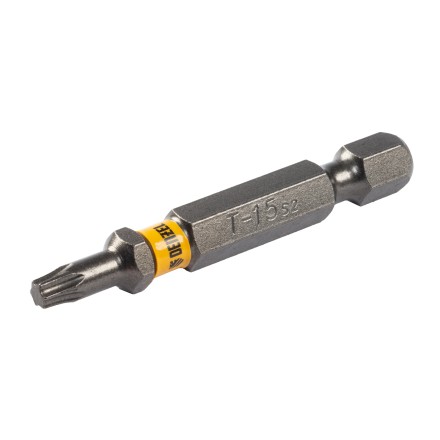 Бита TX 15х50, сталь S2, шестигранный профиль, 10 шт. Е 6,3 Denzel 11668 купить в Нефтеюганске
