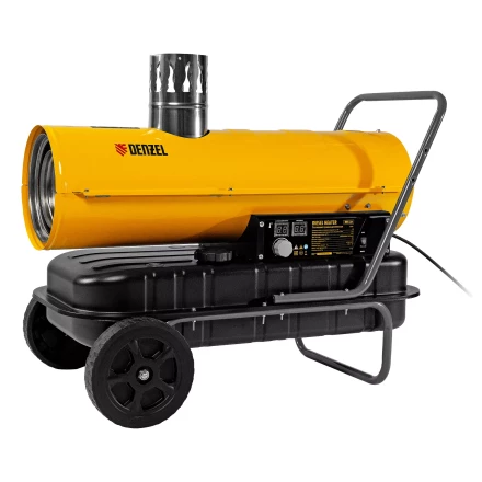 Дизельная тепловая пушка Denzel NHG-20i, 20 кВт, 600 м3/ч, непрямой нагрев, цифровой термостат купить в Нефтеюганске