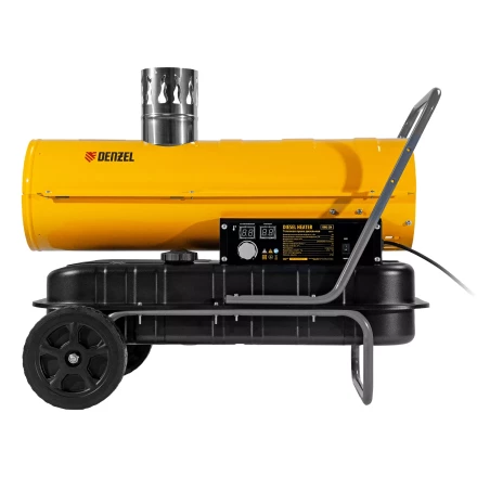 Дизельная тепловая пушка Denzel NHG-20i, 20 кВт, 600 м3/ч, непрямой нагрев, цифровой термостат купить в Нефтеюганске
